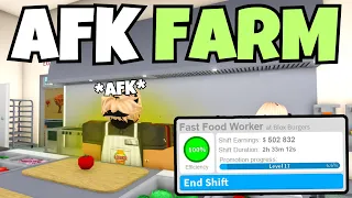 How To Get 500K In 2hours While AFK Bloxburg Roblox 2024