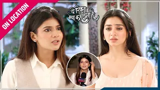 Yeh Rishta Kya Kehlata Hai | On Location | Abhira Hui Ruhi Se Naraz