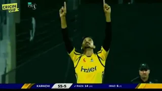 Umaid Asif Great wicket in HBL PSL 4