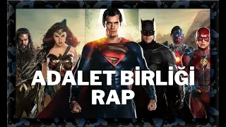 | 💪ADALET BİRLİĞİ TÜRKÇE RAP 💪|  SUPERMAN -WONDERWOMAN-AQUAMAN-FLASH-BATMAN | OYUN RAP SAVAŞLARI ⚡️