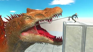 Spino That Eats Feeds With Harpoon - Animal Revolt Battle Simulator