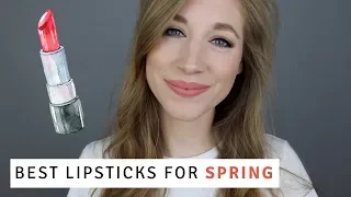 Best Lipsticks for Spring | Lip Swatches!