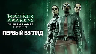 ПЕРВЫЙ ВЗГЛЯД The Matrix Awakens прохождение без комментариев