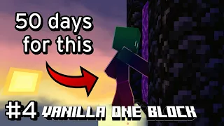 We need to go deeper (One Block Vanilla Episode 4)