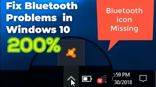 Bluetooth Icon Missing Missing / Not Showing In Windows 10