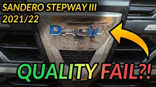 ⛔Dacia Sandero Stepway 2021/23 Front Emblem Quality Problem | Problem z Emblematem [See Description]