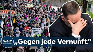 ATTACKEN auf Journalisten: Heiko Maas kritisiert QUERDENKEN-Demonstration von Stuttgart