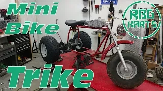 Coleman CT200U Mini Bike Trike Build Ep1 ~ Mini Bike Monday