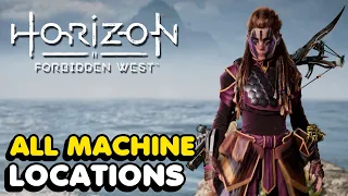 All Machine Locations In Horizon Forbidden West (All Machine Types Scanned Trophy Guide)