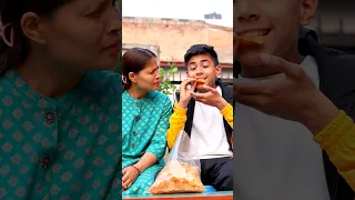 Eating in Front of Sigma Mom be like 😣 | Aayush #shorts #funny #viral