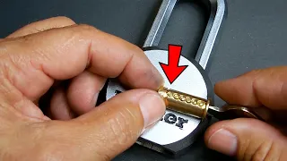 Increasing The Security Of A Master Padlock