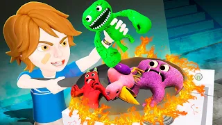 DESTROYING GARTEN OF BANBAN in GARRY'S MOD! NIGHTMARE ALPHABET LORE VS 3D SANIC CLONES MEMES