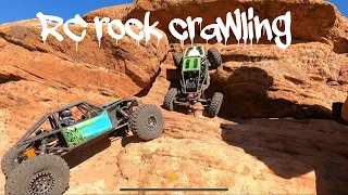 RC rock crawling with the axial Capra