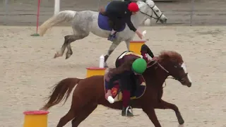 Italian Individual Championship 2022 - Pony Master Show 2022 Arezzo - Mounted Games - Chiara & Ricky