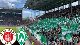 Hells Bells & Einlaufen im NORDDERBY / FC St. Pauli - SV Werder Bremen / 09.04.2022