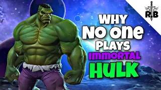 This is Why No One Plays Immortal Hulk in Marvel Contest Of Champions || Mcoc Champion Review