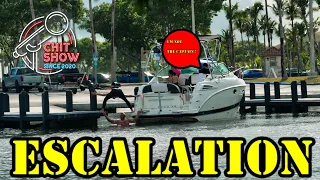 Boat Ramp Fight Gets Out of Hand ! (Super Chit Show! )