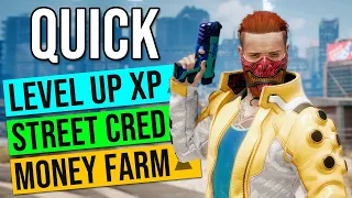 VERY FAST UNLIMITED Money, Street Cred, Level Up XP in Cyberpunk 2077 - Max Level 50 Glitch Guide!