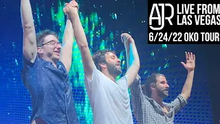 AJR 2022 OKO Tour Las Vegas Entire Concert Barricade View