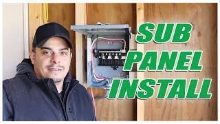 Installing a Sub Panel for Heater & Welder + 50amps in the Garage