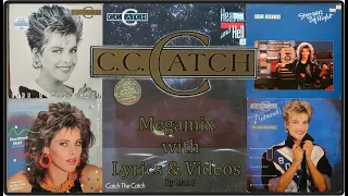 C. C. Catch - Legends Of Euro Disco 80' - Megamix with Lyrics & Videos