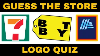 Can You Guess The Store Logo Quiz