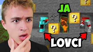 Minecraft Igrac VS 2 Lovca LUCKY Block IZAZOV