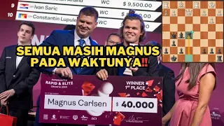 GM DIBUAT SEPERTI PEMULA!! || Ian Nepomniachtchi vs Magnus Carlsen || GCT Superunited Rapid&Blitz