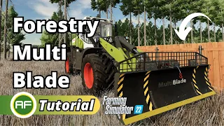 Multi Blade Mod Review - GREAT For Logging - Farming Simulator 22