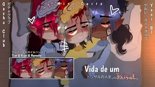 .  ☄ Vida de um Trisal - Mini Curta Yaoi/Bl [🇧🇷•🇪🇸•🇺🇸] Tian & Kiyoi & Hansuke °   •