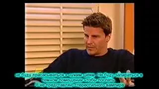 RUS SUB David Boreanaz T4 Buffy Angel Interview