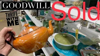 SOLD | Stopped at GOODWILL, Filled my Cart | Thrift With Me for Ebay | Reselling