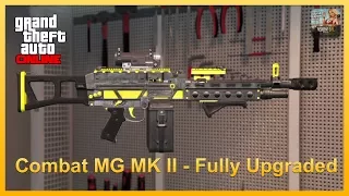 GTA Online - Combat MG MK II (MK2/MKII) - Fully Upgraded - Gunrunning DLC