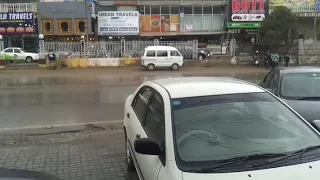 Rainy Day in Mirpur Azad Kashmir Next to mega mart