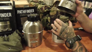 Pathfinder Stainless Steel Canteen Cooking Set Unboxing And Tips Part 2