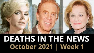 Who Died: October 2021, Week 1 | News & Reactions