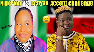 FUNNY ACCENT CHALLENGE | KENYA vs NIGERIA