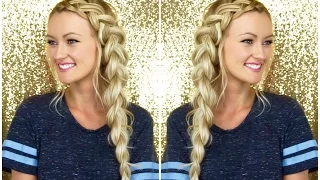 Chunky Dutch Side Braid Tutorial | Makenna Ashley