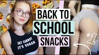 ШКОЛЬНЫЕ ПЕРЕКУСЫ + ЛАЙФХАКИ С ЕДОЙ! ВСЁ О ПИТАНИИ / BACK TO SCHOOL 2018