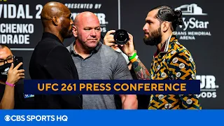 UFC 261 Press Conference: Kamaru Usman vs Jorge Masvidal | CBS Sports HQ