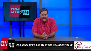 DN90: Primetime start for Notre Dame game gives UGA chance to repeat