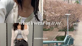 yesstyle haul 🌸: what I wear in a week to school | uni vlog, pinterest outfit ideas, campus looks