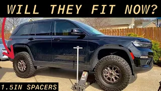 2023 Jeep Grand Cherokee WL Biggest Tires No Lift? (33s vs 35s)