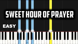 Sweet Hour Of Prayer | EASY PIANO TUTORIAL BY Extreme Midi