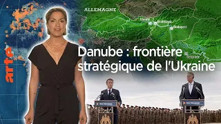 Le Danube : un fleuve pour le blé ukrainien - Le Dessous des cartes - L’Essentiel | ARTE