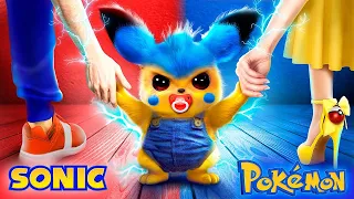 ¡Pokemon En La Vida Real! ¡Mis Padres Son Pokemon Y Sonic! ¡Descubrimos Un Nuevo Pokémon!