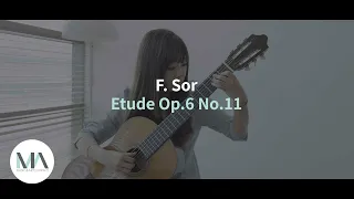 [Live Session - Classical Guitar] Kyuhee Park / F. Sor - Etude Op.6 No.11