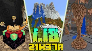 Minecraft 1.18: [Snapshot 21w37a] Co NOWEGO? NOWY GENERATOR! 8 BIOMÓW! WIELKIE PODZIEMIA!