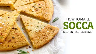 Socca Recipe | How to Make Farinata (Chickpea Flatbread)