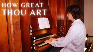 "How Great Thou Art" - Christian Hymn by Ben Maton // Church Organ - Salisbury